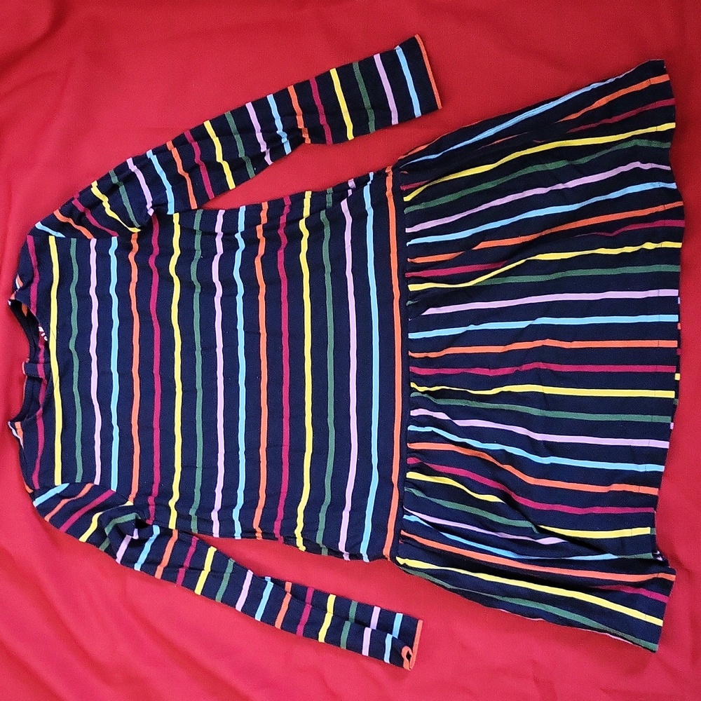 Primary Size 10 Rainbow Stripe 🌈 dress worn 1x